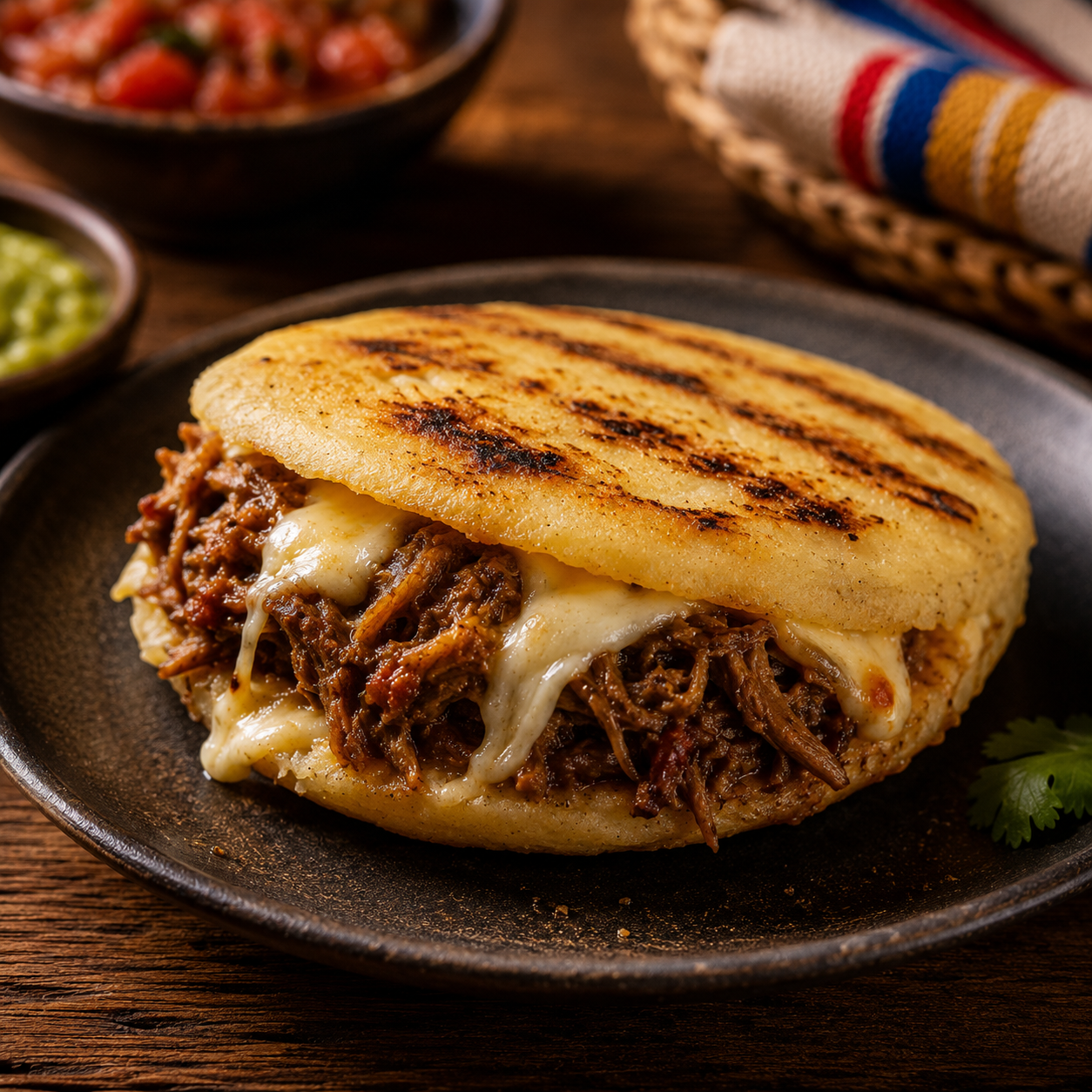 Arepa colombiana