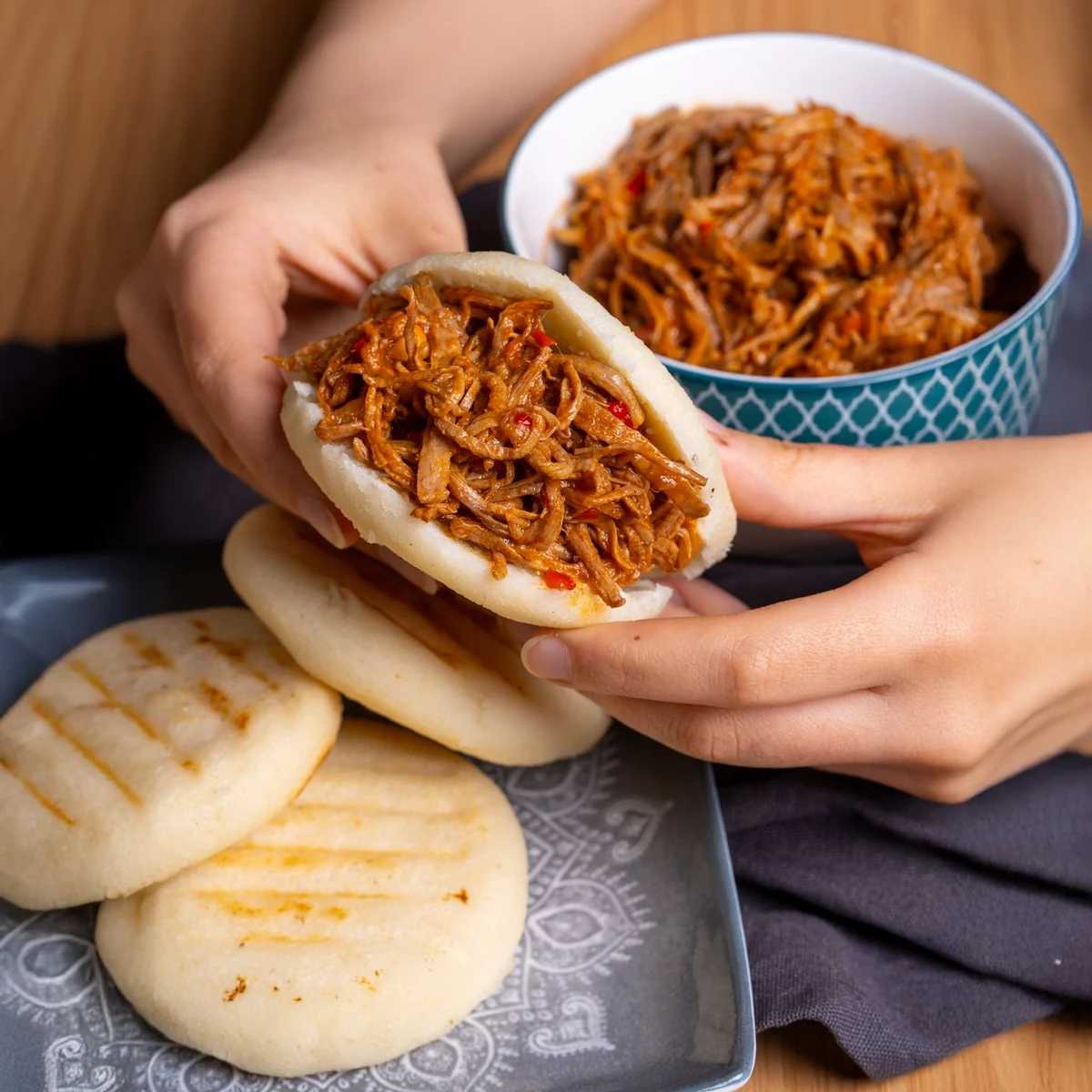 Arepa colombiana