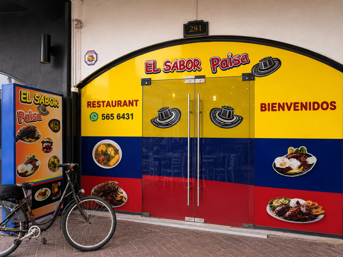 Restaurante El Sabor Paisa, Oranjestad